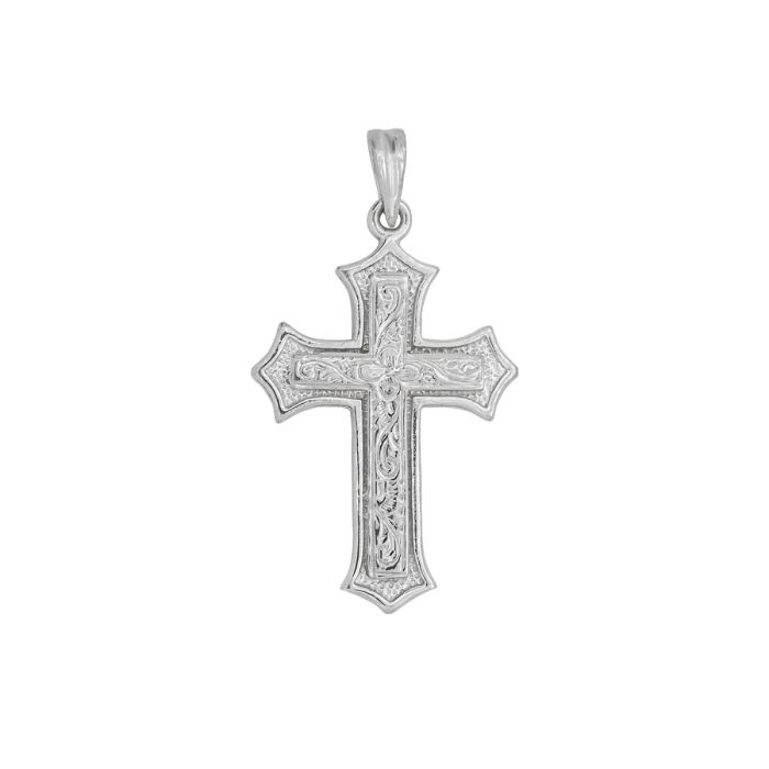 Sterling Silver Cross Charm HB01944SS | Hannoush Jewelers