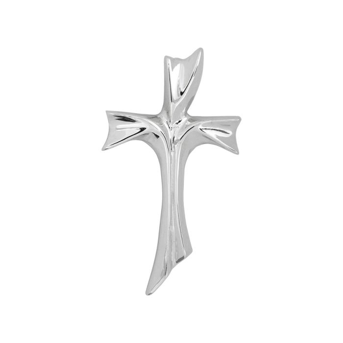 Sterling silver cross charm HB04799SS | Hannoush Jewelers