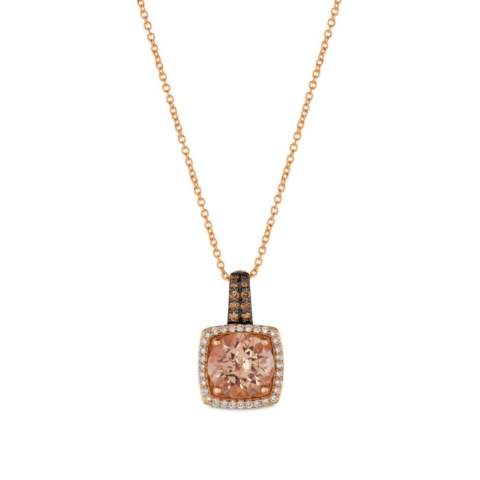 Le Vian Peach Morganite™ Chocolatier® Pendant TQXM 9 | Hannoush Jewelers