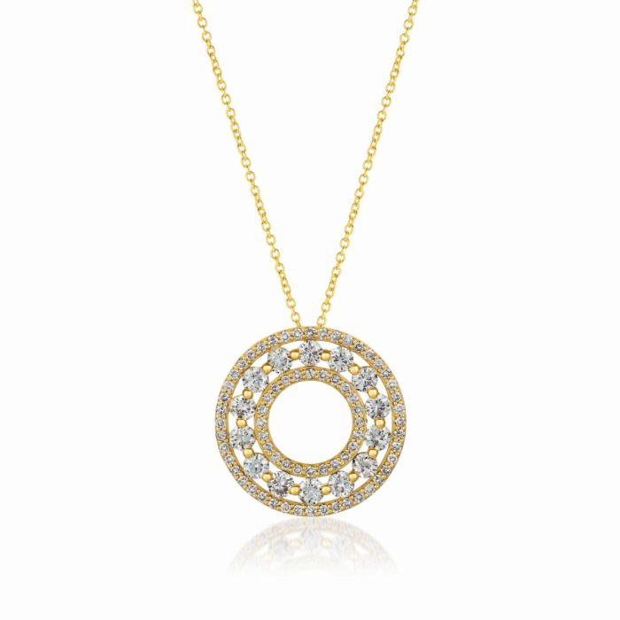 Le Vian Creme Brulee® Diamond Pendant in 14K Honey Gold™ TREZ 29 | Hannoush Jewelers