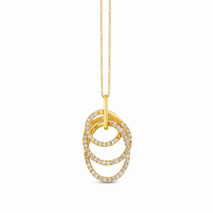 Le Vian Creme Brulee® Diamond Pendant in 14K Honey Gold™ TRFV 7 | Hannoush Jewelers