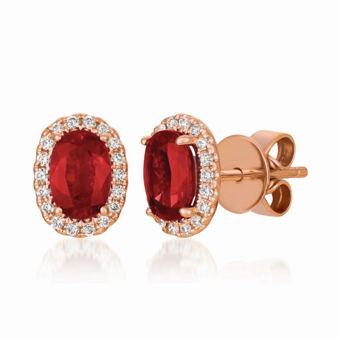 Levian hot sale garnet earrings