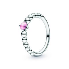 Petal Pink Beaded Ring 198867C09