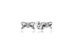 PANDORA Sparkling Bow CZ Earrings 290555CZ