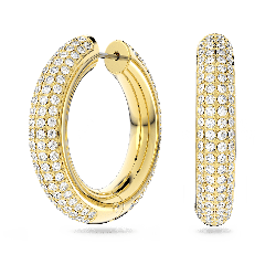 Swarovski Medium Dextera Hoop Earrings 5618305