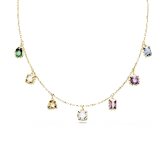 Swarovski Mixed Cuts Chroma Necklace 5662918