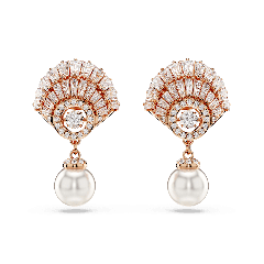 Swarovski Idyllia White Pearl Drop Earrings 5689196