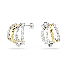 Swarovski Hyperbola Hoop Earrings 5689718