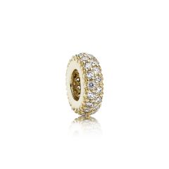 Pandora Inspiration Within Spacer in 14k Gold with Clear Cubic Zirconia 750835CZ