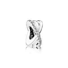 Pandora GALAXY SPACER WITH CLEAR CZ - 791994CZ