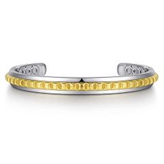 Gabriel & Co. - NK4627W45JJ - 14K White Gold Diamond Leaf Pendant Necklace
