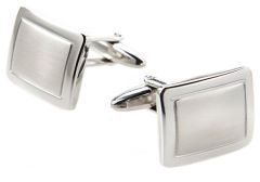 Stainless Steel Men's Cuff Links - BJC18