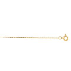 14K Yellow Gold 18 inch Box Chain BOX024-18