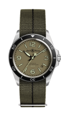 Bell & Ross Auto Military Green Steel Watch BRV292-MKA-ST/SF