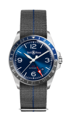 Bell & Ross GMT Blue Steel Watch BRV293-BLU-ST/SF