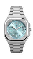 Bell & Ross Auto IRM Ice Blue Steel Watch BRX5R-IB-ST/SST