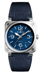 Bell & Ross Auto Blue Steel Watch BR0392-BLU-ST/SCA