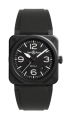 Bell & Ross Black Matte Ceramic Watch BR03A-BL-CE/SRB