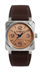 Bell & Ross Auto Copper Watch BR03A-GB-ST/SCA