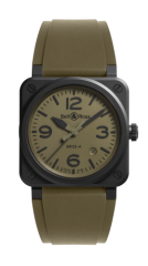 Bell & Ross Auto Military Ceramic Watch BR03A-MIL-CE/SRB