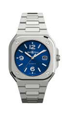 Bell & Ross Auto Blue Steel Watch BR05A-BLU-ST/SST