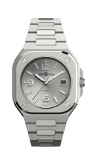 Bell & Ross Auto Grey Steel Watch BR05A-GR-ST/SST