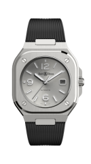 Bell & Ross Auto Grey Steel Watch BR05A-GR-ST/SRB