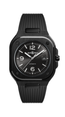 Bell & Ross Auto Black Ceramic Watch BR05A-BL-CE/SRB