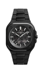 Bell & Ross Black Skeleton Ceramic Auto Watch BR05A-BL-SK-CE/SCE