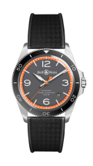 Bell & Ross Orange Steel Watch BRV292-ORA-ST/SRB