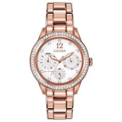Citizen Eco-Drive Ladies Silhouette Crystal Watch FD2013-50A
