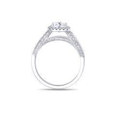 14KW Round Diamond Engagement Ring DRSR26751