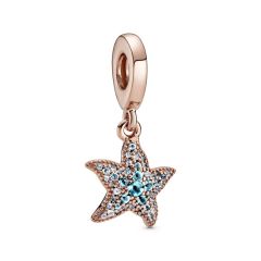 Sparkling Starfish, Multi-Colored Crystal 788942C01