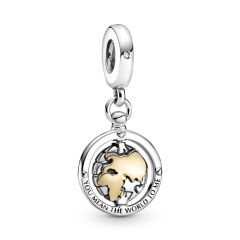 Spinning World Dangle Charm