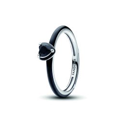 Pandora ME Black Chakra Heart Ring 193088C01