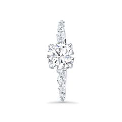 Brilliant Cut Lab Grown Diamond Engagement Ring 