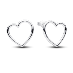 Front-facing Heart Stud Earrings 293077C00