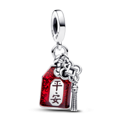 Lucky Amulet Double Dangle Charm 793054C01