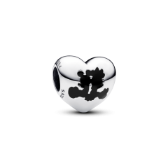 Disney Mickey Mouse & Minnie Mouse Heart Charm 793092C01