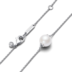 Treated Freshwater Cultured Pearl Collier Necklace