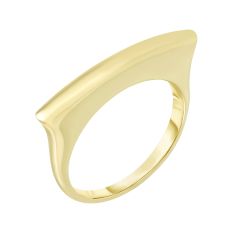 14K Yellow Gold Bar Ring R6128-07