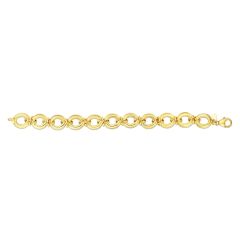 14kt Gold 18" Yellow Finish Necklace with Lobster Clasp RC2964-18