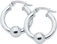 Sterling Silver Cape Cod 20mm Hoop Earrings