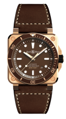 Bell & Ross Auto Diver Bronze Brown Watch BR0392-D-BR-BR/SCA