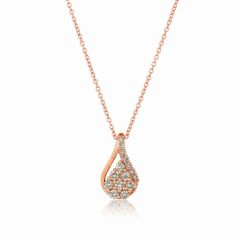 Le Vian Creme Brulee® Pendant featuring 3/8 cts. Nude Diamonds™  set in 14K Strawberry Gold®