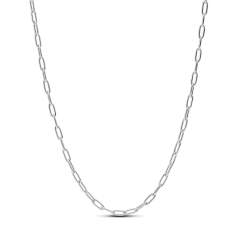 Elongated Link Chain Necklace 393416C00 