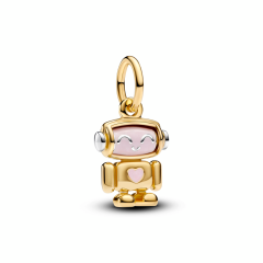 Spinnable Face Robot Dangle Charm 763441C01