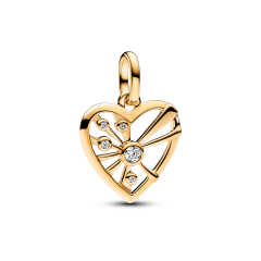 Heart & Rays Medallion Charm 763453C01