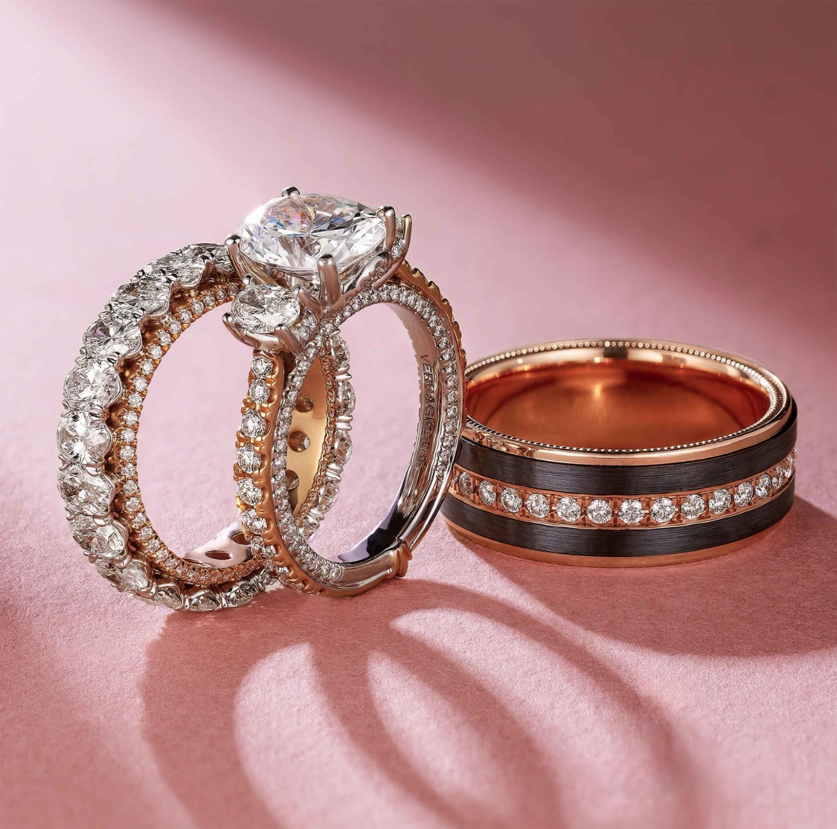 TR150HOV/0045-Verragio-'Tradition' halo engagement ring-SVS Fine Jewelry